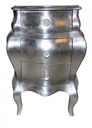 4250828302022 - Barock Kommode Silber 53 x 36 x 715 cm