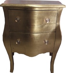 4250828302046 - Barock Kommode Gold 63 x 36 x 78 cm - MÃ¶bel Antik Stil