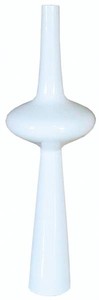 4250828302404 - Designer Blumenvase weiss Klavierlack wunderschÃ¶ne Deko-Vase (H 90cm x B 27cm  x T 27cm) - sehr edle und moderne Vase