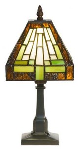 4250828307003 - Handgefertigte Tiffany Tischleuchte HÃ¶he 32 cm LÃ¤nge 15 cm - Leuchte Lampe