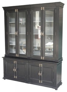 4250828308901 - GroÃer Shabby Chic Landhaus Stil Schrank mit 4 TÃ¼ren - Buffetschrank - Schrank Esszimmer