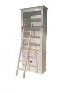 Bookcase In Country House Style B 100 X D 36 X H 240 With Ladder