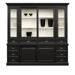 4250828309861 - GroÃer Shabby Chic Landhaus Stil Schrank mit 5 Türen und 10 Schubladen - Buffetschrank - Schrank Esszimmer 4250828309861 - GroÃer Shabby Chic Landhaus Stil Schrank mit 5 Türen und 10 Schubladen - Buffetschrank - Schrank Esszimmer