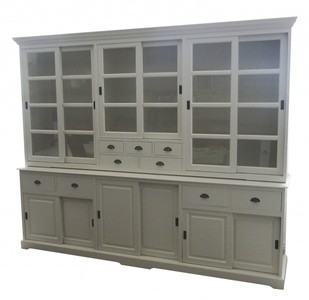 4250828309915 - GroÃer Shabby Chic Landhaus Stil Schrank mit 6 TÃ¼ren und 9 Schubladen von - Buffetschrank - Schrank Esszimmer