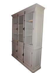 4250828309960 - GroÃer Shabby Chic Landhaus Stil Schrank mit 4 TÃ¼ren - Buffetschrank - Schrank Esszimmer