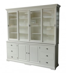 4250828309991 - GroÃer Shabby Chic Landhaus Stil Schrank mit 4 TÃ¼ren und 6 Schubladen - Buffetschrank - Schrank Esszimmer