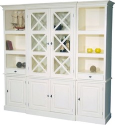 4250828310027 - GroÃer Shabby Chic Landhaus Stil Schrank mit 4 TÃ¼ren und 2 Schubladen - Buffetschrank - Schrank Esszimmer