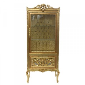 4250828310096 - Barock Vitrine Gold ModF1 - Vitrinenschrank