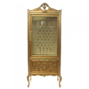 4250828310102 - Barock Vitrine Gold ModF2 - Vitrinenschrank
