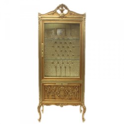 4250828310102 - Barock Vitrine Gold ModF2 - Vitrinenschrank