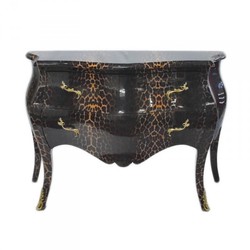4251549314790 - Barock Kommode in Leopard Look 4251549314790 - Barock Kommode in Leopard Look