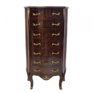 4250828310270 - Barock Kommode mit 7 Schubladen Model Mahagoni 4250828310270 - Barock Kommode mit 7 Schubladen Model Mahagoni