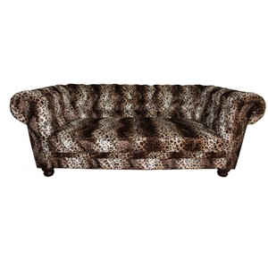 4250828310416 - Limited Edition Designer Chesterfield Sofa Leopard - Club MÃ¶bel