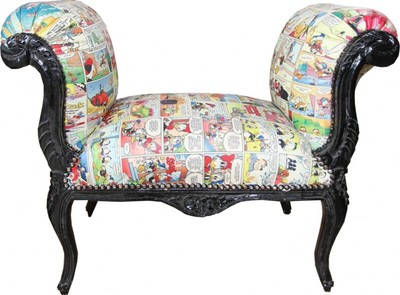 4250828311147 - Barock Schemel Hocker Comic Design Mod2 - Limited Edition 4250828311147 - Barock Schemel Hocker Comic Design Mod2 - Limited Edition