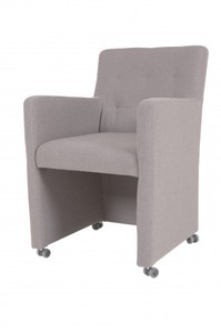 4250828312878 - Designer Esszimmer Stuhl Sessel ModEF 319 Grau - Hoteleinrichtung - Rollbar 4250828312878 - Designer Esszimmer Stuhl Sessel ModEF 319 Grau - Hoteleinrichtung - Rollbar