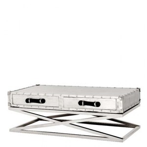 4250828319280 - Designer Couchtisch Vintage Metal - Salon Tisch -Coffee Table