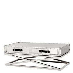 4250828319280 - Designer Couchtisch Vintage Metal - Salon Tisch -Coffee Table