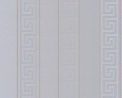 4250828321207 - Designer Barock Tapete Home Collection 935245 Jugendstil Vliestapete Vlies Tapete MÃ¤ander Streifen Muster Silber