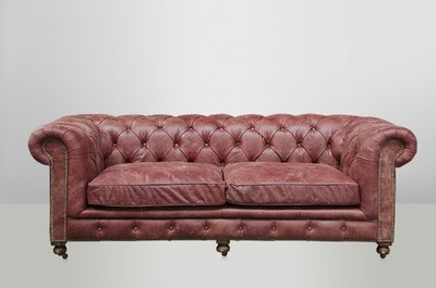 4250828332074 - Chesterfield Luxus Echt Leder Sofa 25 Seater Vintage Leder von Galata Red 4250828332074 - Chesterfield Luxus Echt Leder Sofa 25 Seater Vintage Leder von Galata Red