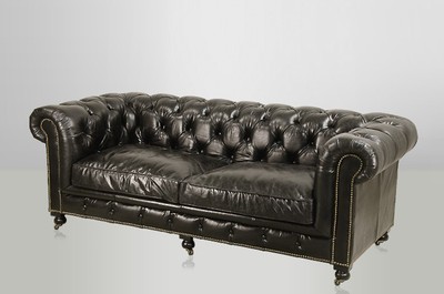 4250828332111 - Chesterfield Luxus Echt Leder Sofa 25 Seater Vintage Leder von Ebony