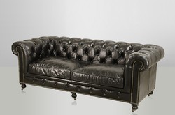 4250828332111 - Chesterfield Luxus Echt Leder Sofa 25 Seater Vintage Leder von Ebony