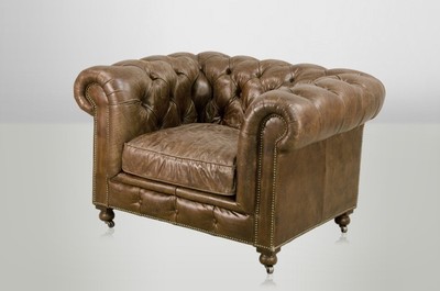 4250828332142 - Chesterfield Luxus Echt Leder Sessel Vintage Leder von Cigar - Club Sessel 4250828332142 - Chesterfield Luxus Echt Leder Sessel Vintage Leder von Cigar - Club Sessel