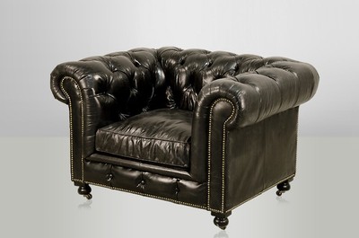 4250828332159 - Chesterfield Luxus Echt Leder Sessel Vintage Leder von Ebony - Club Sessel 4250828332159 - Chesterfield Luxus Echt Leder Sessel Vintage Leder von Ebony - Club Sessel