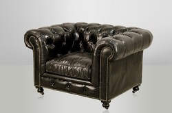 4250828332159 - Chesterfield Luxus Echt Leder Sessel Vintage Leder von Ebony - Club Sessel 4250828332159 - Chesterfield Luxus Echt Leder Sessel Vintage Leder von Ebony - Club Sessel