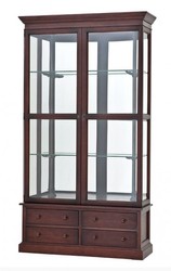 4250828332227 - Luxus Glasvitrine Ladeneinrichtung Shop & Hotel Möbel - Luxus Kategorie - Eichenholz - English Oak Finish Schrank Vitrine 4250828332227 - Luxus Glasvitrine Ladeneinrichtung Shop & Hotel Möbel - Luxus Kategorie - Eichenholz - English Oak Finish Schrank Vitrine