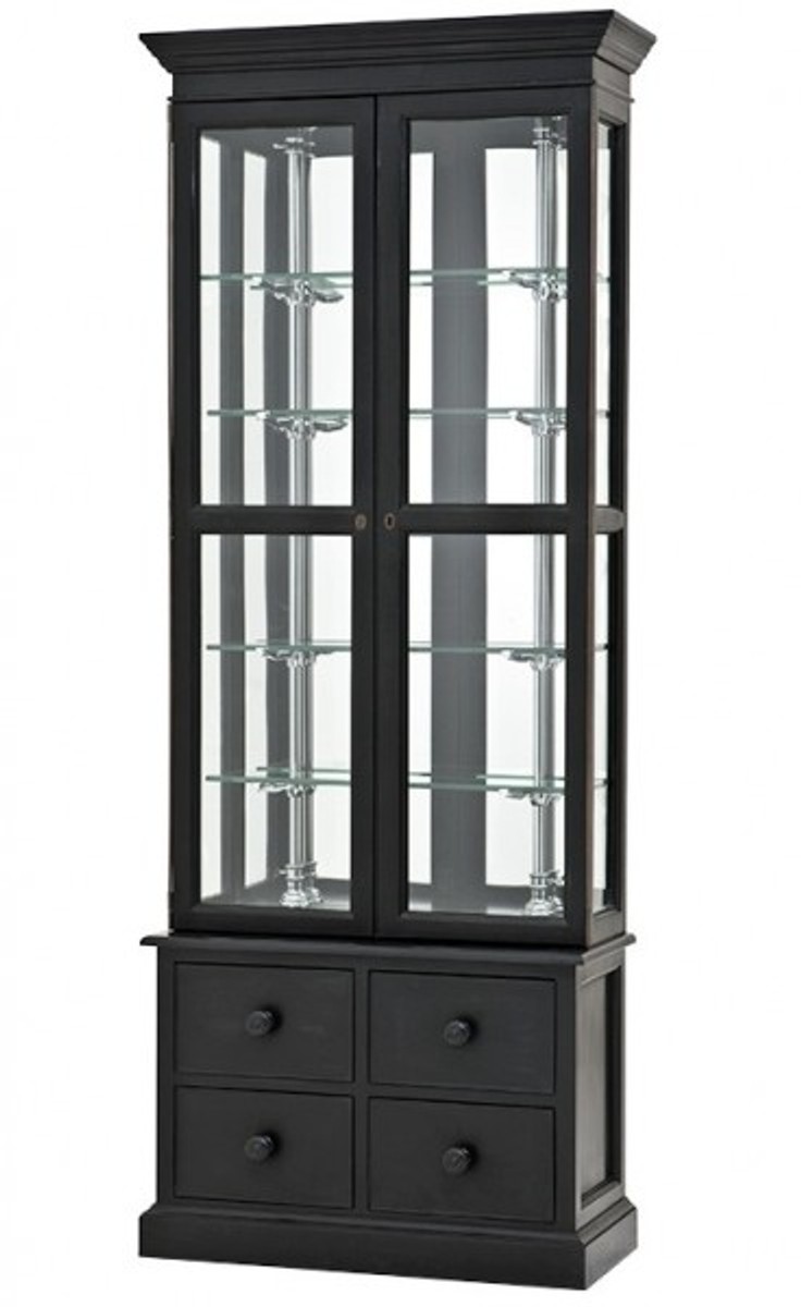 Luxury Glass Display Cabinet With Drawers Store Equipment Shop