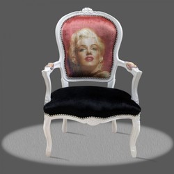 4250828333811 - Barock Salon Stuhl Marilyn Monroe - Barock Antik Stil MÃ¶bel
