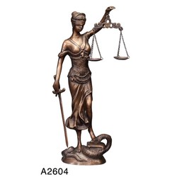 4250828335600 - Luxus Bronzefigur Lady with Scale II - Bronze Justitia Figur Büste Anwalt Notar - Frau mit Waage 4250828335600 - Luxus Bronzefigur Lady with Scale II - Bronze Justitia Figur Büste Anwalt Notar - Frau mit Waage