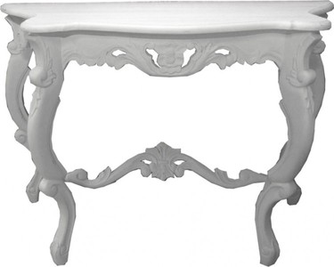 4250828341076 - Barock Konsolentisch Antik Stil WeiÃ - Shabby Chic