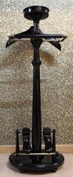 4250828343971 - Designer Luxus Garderoben StÃ¤nder New York Banker Stil - Schwarz   Messing - Dressboy - KleiderstÃ¤nder AnzugstÃ¤nder - Barock Empire Art Deco Jugendstil  Stummer Diener Herren Diener Biedermeier