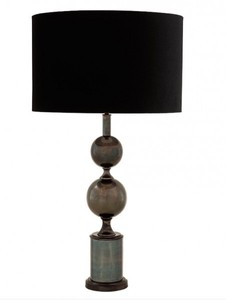 4250828344015 - Luxus Tischleuchte von Schwarz Bronze Finish ModE1- Leuchte Lampe 4250828344015 - Luxus Tischleuchte von Schwarz Bronze Finish ModE1- Leuchte Lampe