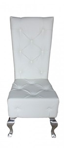 4250828350115 - Barock Esszimmer Stuhl Weià Lederoptik - Designer Stuhl - Luxus Qualität Hochlehnstuhl 4250828350115 - Barock Esszimmer Stuhl Weià Lederoptik - Designer Stuhl - Luxus Qualität Hochlehnstuhl