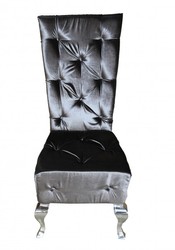 4250828350139 - Barock Esszimmer Stuhl Grau Silber - Designer Stuhl - Luxus Qualität - Hochlehner Hochlehnstuhl 4250828350139 - Barock Esszimmer Stuhl Grau Silber - Designer Stuhl - Luxus Qualität - Hochlehner Hochlehnstuhl