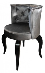 4250828350207 - Barock Salon Stuhl Grau - Designer Sessel - Luxus Qualität 4250828350207 - Barock Salon Stuhl Grau - Designer Sessel - Luxus Qualität