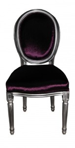 4250828350238 - Barock Esszimmer Stuhl Lila - Designer Stuhl - Luxus Qualität 4250828350238 - Barock Esszimmer Stuhl Lila - Designer Stuhl - Luxus Qualität