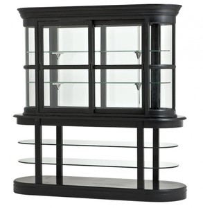4250828350511 - Luxus Glas Vitrinen Schrank Schwarz Massivholz Birmingham Wohnzimmer Schrank Barock Jugendstil Rokoko Vitrine Ladeneinrichtung 4250828350511 - Luxus Glas Vitrinen Schrank Schwarz Massivholz Birmingham Wohnzimmer Schrank Barock Jugendstil Rokoko Vitrine Ladeneinrichtung