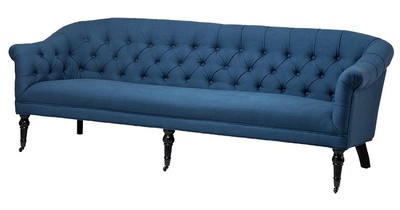 4250828350924 - Luxus Barock Sofa Paris Blau aus der Luxus Kollektion von - Hotel Cafe Restaurant Möbel Einrichtung 4250828350924 - Luxus Barock Sofa Paris Blau aus der Luxus Kollektion von - Hotel Cafe Restaurant Möbel Einrichtung