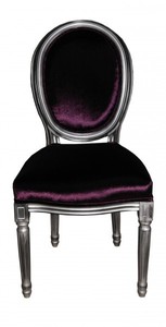 4250828351266 - Barock Esszimmer Stuhl Lila - Designer Stuhl - Luxus Qualität GH 4250828351266 - Barock Esszimmer Stuhl Lila - Designer Stuhl - Luxus Qualität GH