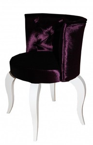 4250828351310 - Barock Salon Stuhl Lila Weiß - Designer Sessel - Luxus Qualität GH 4250828351310 - Barock Salon Stuhl Lila Weiß - Designer Sessel - Luxus Qualität GH
