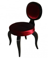 4250828351372 - Barock Esszimmer Stuhl Bordeaux   Schwarz - Designer Stuhl - Luxus QualitÃ¤t GH