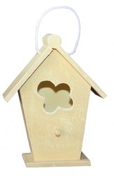 4250828355905 - Designer Vogelhaus Mini Gelb- Vogelpalast