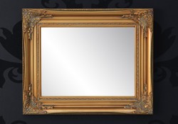 4250828357206 - Handgefertigter Barock Wandspiegel Gold Antik HÃ¶he 55 cm Breite 45 cm Tiefe 4 cm - Edel & Prunkvoll