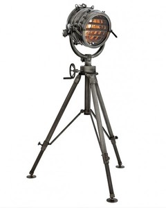 4250828358647 - Industrial Studioleuchte Marine Lampe Stehleuchte im Industrie Design - Gunmetal Finish - Luxus Qualität 4250828358647 - Industrial Studioleuchte Marine Lampe Stehleuchte im Industrie Design - Gunmetal Finish - Luxus Qualität