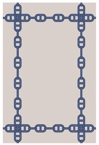 4250828359255 - WunderschÃ¶ner Luxus Teppich aus 100% Neuseeland-Wolle Blau Creme Samtweich 200 x 300 cm - Hochwertige QualitÃ¤t
