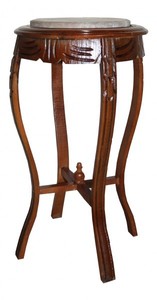 4252006245114 - Barock Beistelltisch Braun ModY7  68 x 35 cm Antik Stil