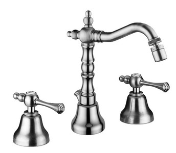 4250828361135 - Luxus Bad ZubehÃ¶r - Jugendstil Retro Bidet Dreilochbatterie Chrom Serie Milano - Made in Italy